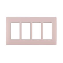 Leviton REWP4-FP - RENU 4 GANG WLPLT FRSH PNK LMNADE