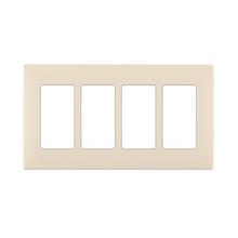 Leviton REWP4-GC - RENU 4 GANG WLPLT GOLD COAST WHITE