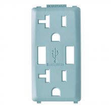 Leviton RKAA2-SE - SEA SPRAY RENU USB CHGR 20A REC FACEPL