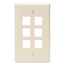 Leviton 41080-6TP - WP 6PORT SG LA