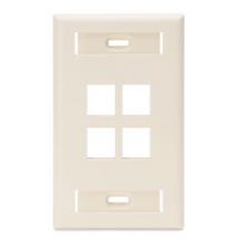 Leviton 42080-4TS - 4PORT SG QP WP W/ ID LA