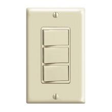 Leviton 1755-T - 3 SW COMBO/ROCKER ST