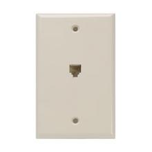 Leviton 40249-I - TELEPHONE WP 6P4C W/ SCREW TERM IV