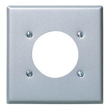 Leviton 4934 - 2G GRAY POWER RECPTL 2.147 STANDARD WP.