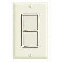 Leviton 5640-T - 20A 120 277V DEC COMBO 3WAY SW LT ALM