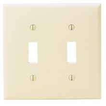 Leviton 80709-T - 2 GANG TGLE WLPLT LA