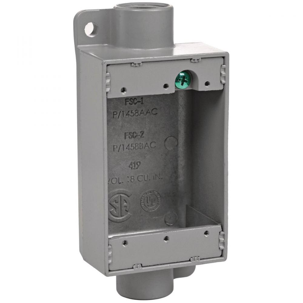 1/2" KIL. ALUM SHLW FEED THRU