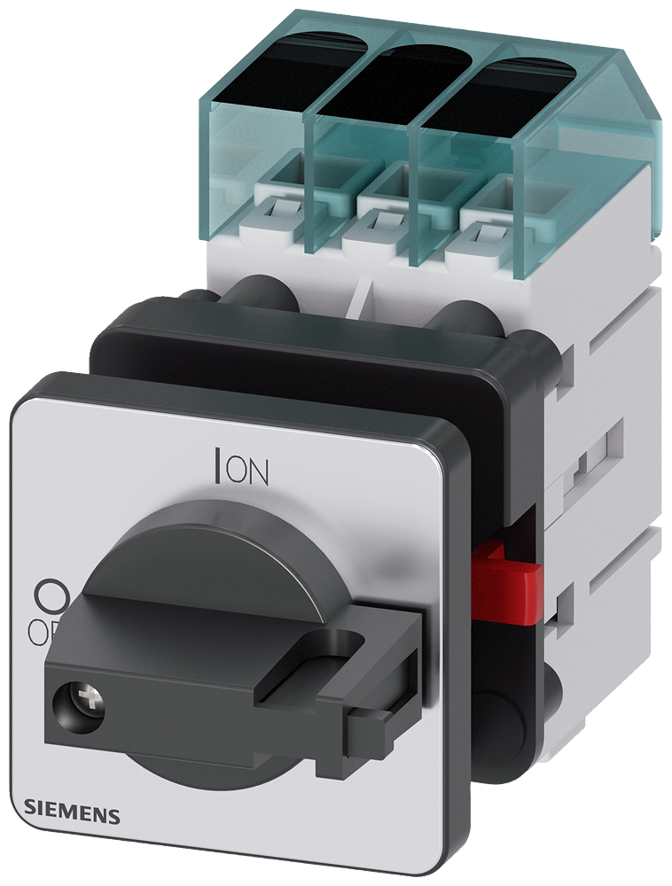 Main switch 3-pole Rated