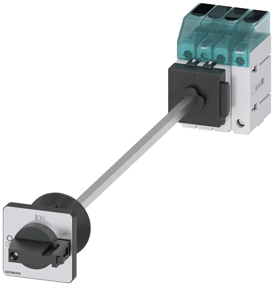 Main switch 3-pole + N Rated