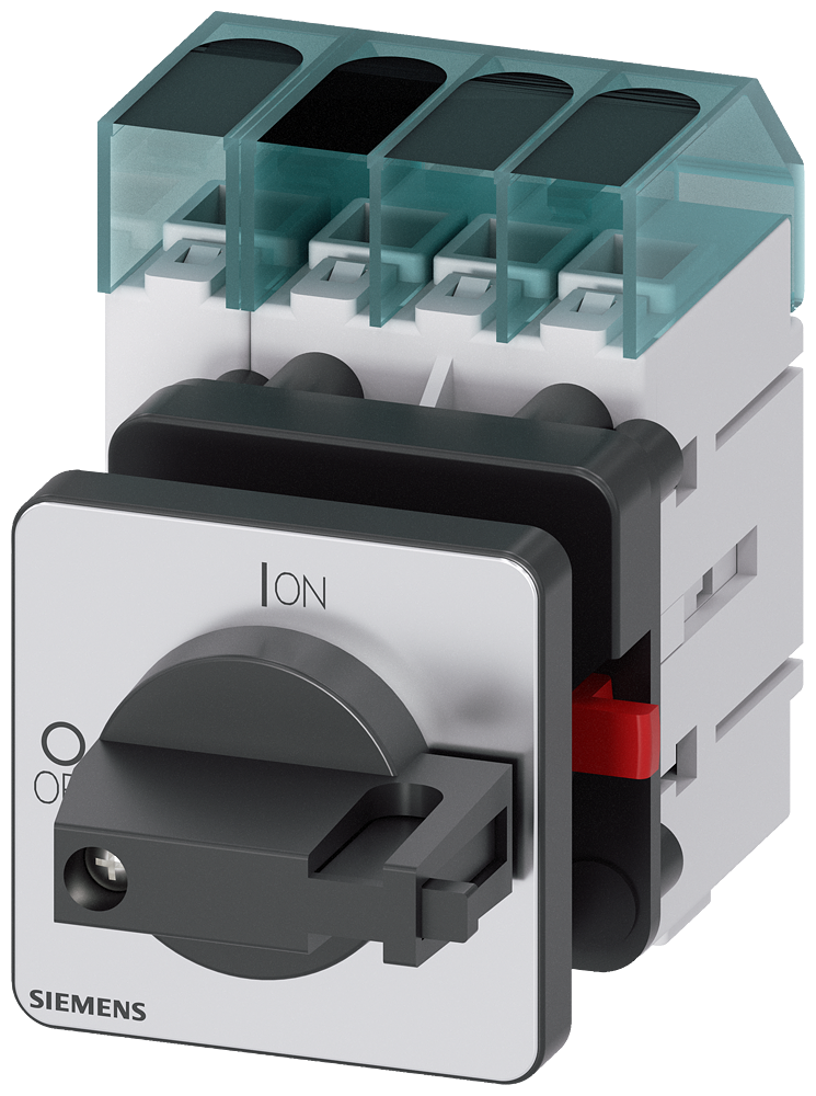 Main switch 3-pole + N Rated