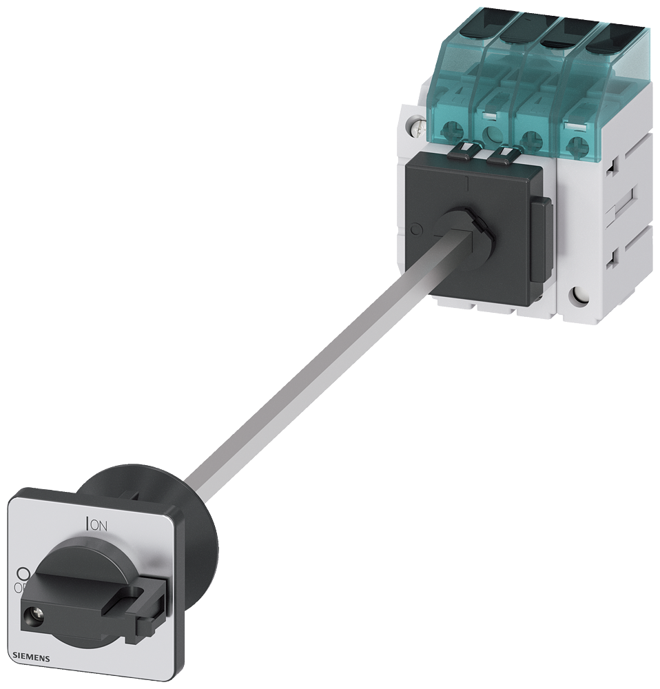 Main switch 3-pole + N Rated