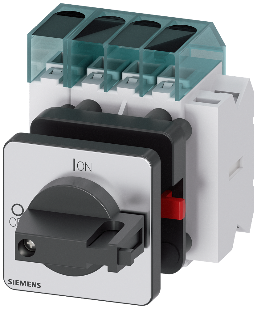 Main switch 3-pole + N Rated