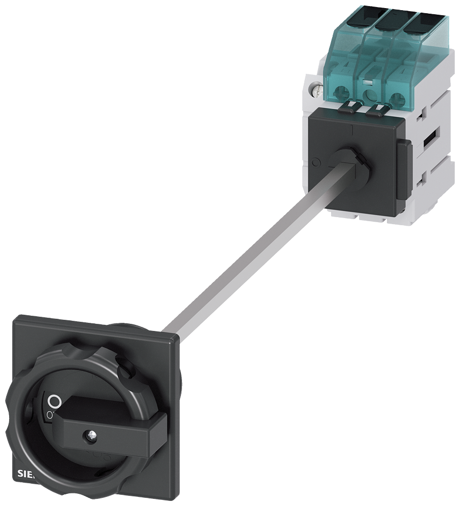 Main switch 3-pole Rated