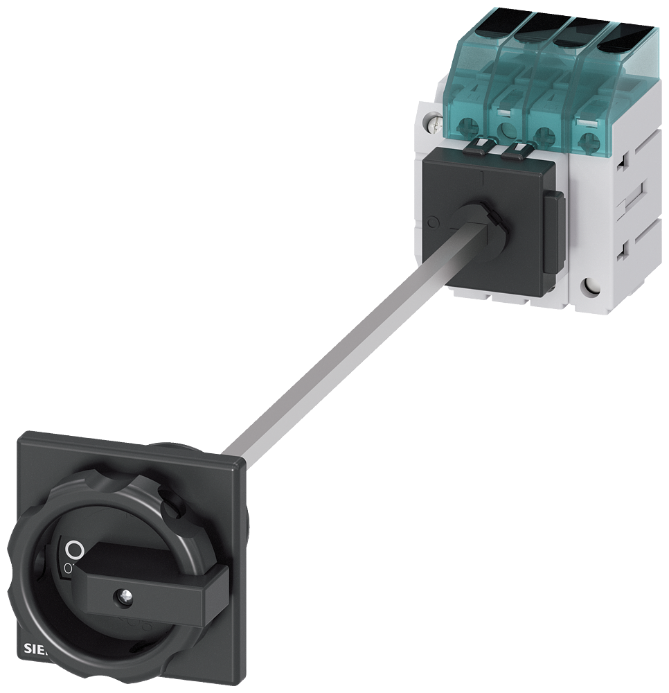 Main switch 3-pole + N Rated