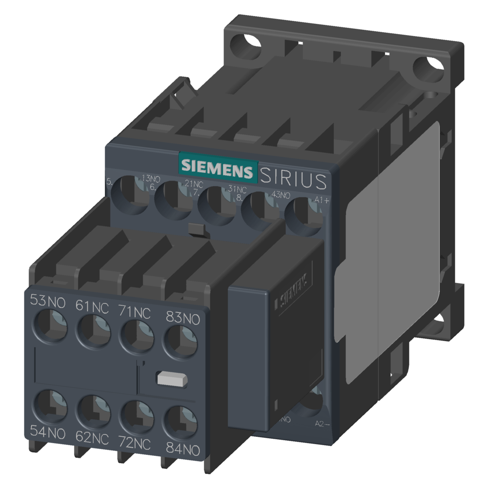 AUX. CONTACTOR 4NO+40E,125VDC, S00,VAR.