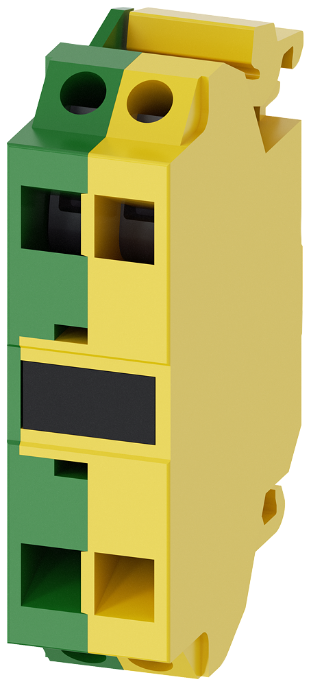 SUPPORT TERMINAL. GREEN/YELLOW