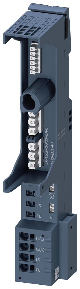 ET 200SP HA, BU with infeed 24 and 500V