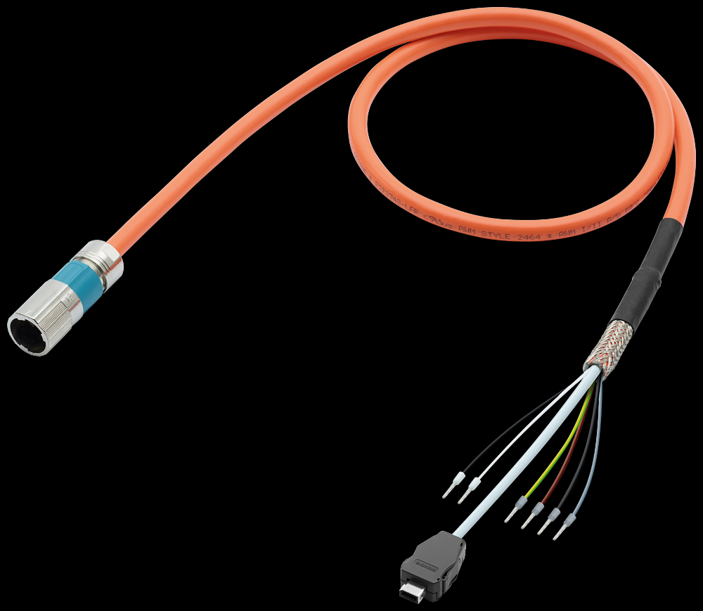 Single cable prefabricated 4G0.38+2x0.38