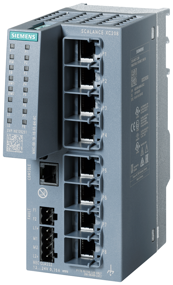 SIPLUS NET SCALANCE XC208