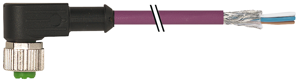 CABLE,PREFAB,MALE 3-CORE,SHLD,10M