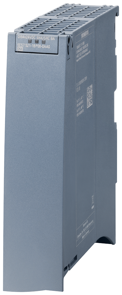 S7-1500. DI 64x24VDC SNK/SRC BA