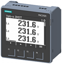 Siemens 7KM3120-0BA01-1DA0 - PAC3120, DISPLAY, AC/DC, 2DI/DO, RS485