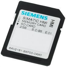 Siemens 6AV21818XP000AX0 - SIMATIC HMI MEMORY CARD, 2G