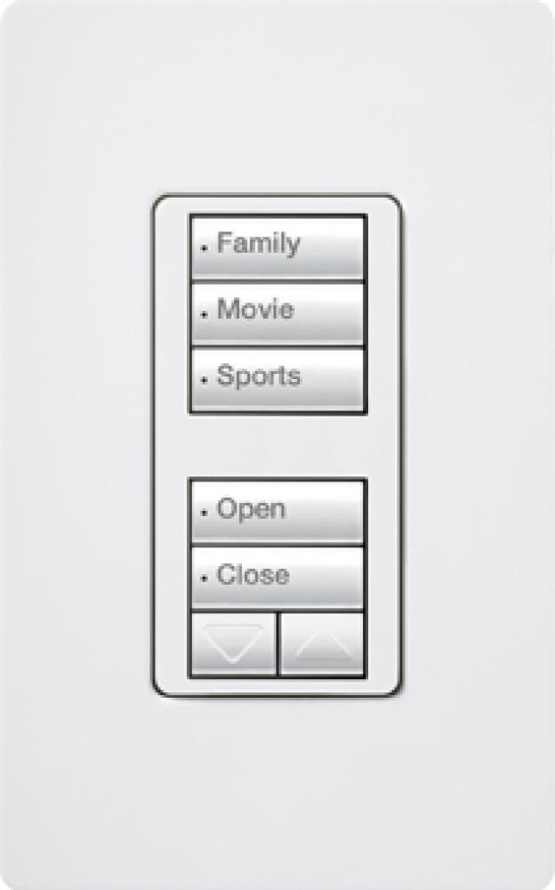 RADIORA2 1RLD WALL KEYPAD IVORY