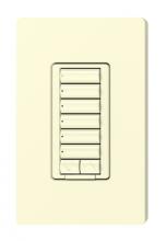 Lutron Electronics RRD-HN6BRL-AL - CL RA2 6BRL HYB ST KEYPAD ALMOND