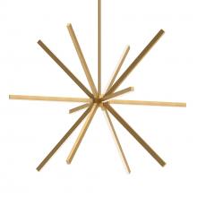 Kuzco Lighting Inc CH14356-BG - Sirius 56-in Brushed Gold LED Chandeliers