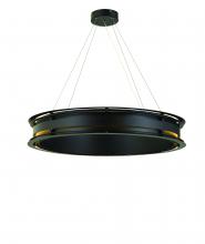 Thumprints T1058-BK - Black Bristol Dining Chandelier