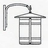 Arroyo Craftsman BB-11LGW-BZ - 11" berkeley long body wall mount