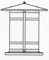 Arroyo Craftsman BC-17LGW-AC - 17" berkeley long body column mount