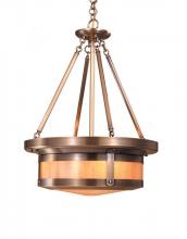 Arroyo Craftsman BCMH-20GW-AC - 20" berkeley open top pendant