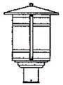 Arroyo Craftsman BP-11LGW-AC - 11" berkeley long body post mount