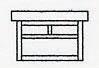 Arroyo Craftsman MCM-7EGW-VP - 7" mission flush ceiling mount without overlay (empty)