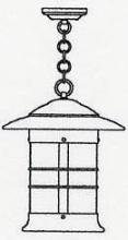 Arroyo Craftsman NH-14CS-MB - 14" newport pendant