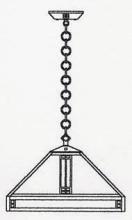 Arroyo Craftsman PH-18GW-MB - 18" prairie pendant