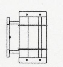 Arroyo Craftsman VS-11NRGW-P - 11" valencia sconce - no roof