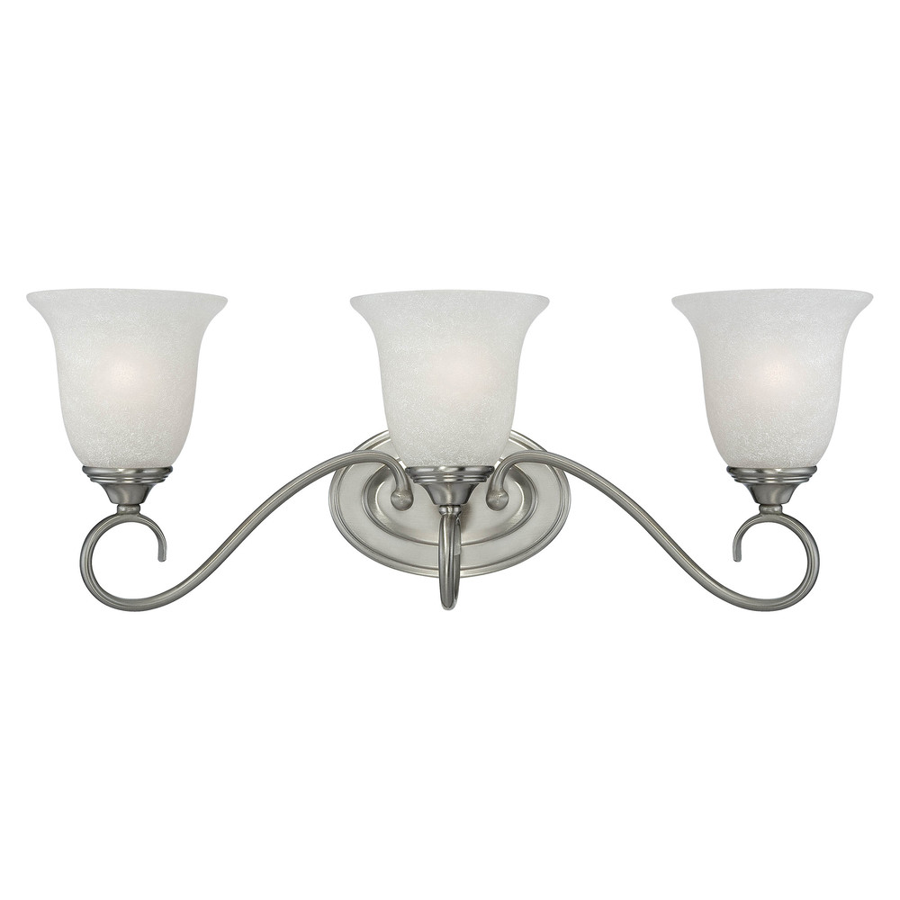 3-Light Vanity Satin Nickel