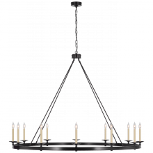 Visual Comfort & Co. Signature Collection RL CHC 5615BZ - Launceton Oversized Ring Chandelier