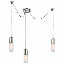 Visual Comfort & Co. Signature Collection RL TOB 5645PN-FG-3 - Junio 3-Light Chandelier