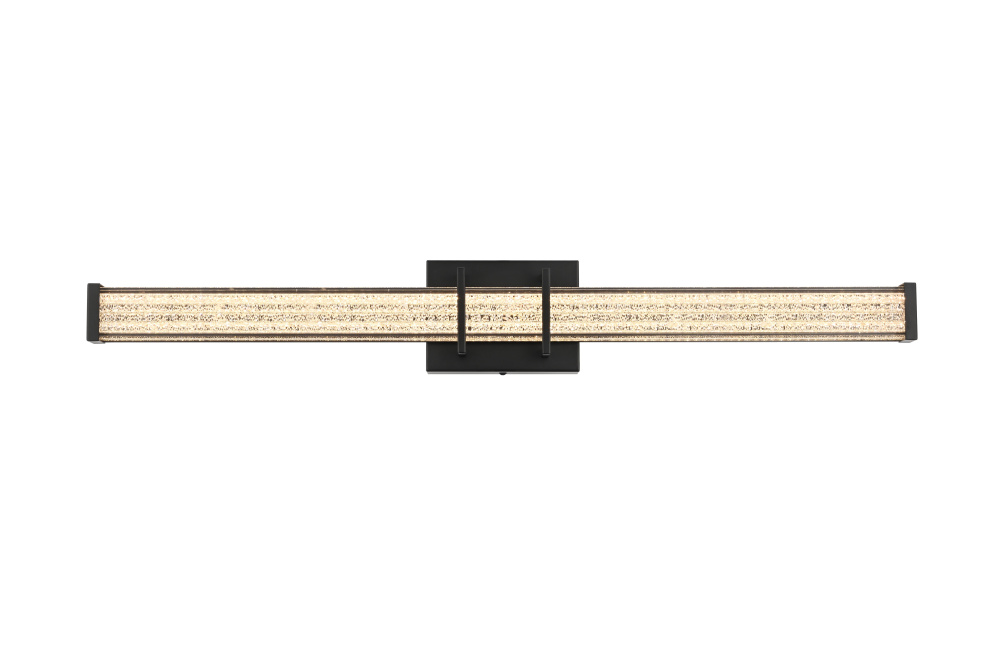 Ivaan 31 inch LED Wall Sconce in Black