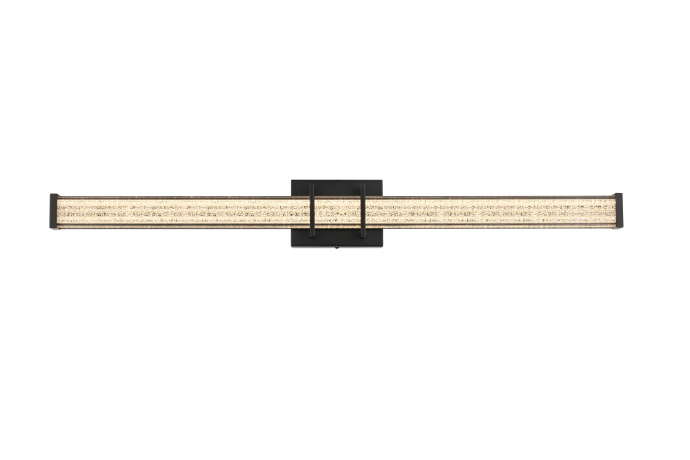 Ivaan 36 inch LED Wall Sconce in Black