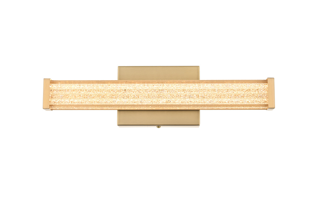Jaxx 16 inch LED Wall Sconce in Satin Gold