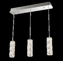 Elegant 3500D3C - Polaris LED Light Chrome Pendant Clear Elegant Cut Crystal