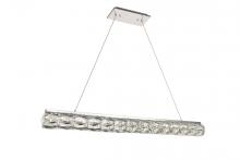 Elegant 3501D42C - Valetta Integrated LED Chip Light Chrome Chandelier Clear Royal Cut Crystal