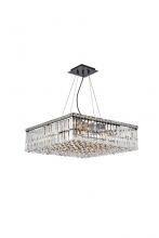 Elegant V2032D24BK/RC - Maxime 24 inch black chandelier