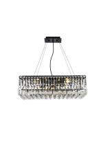 Elegant V2034D24BK/RC - Maxime 24 inch black chandelier