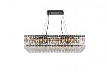 Elegant V2034D32BK/RC - Maxime 32 inch black chandelier